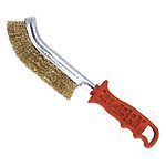 CEPILLO ALAMBRE C/M ROJO ACERO MAURER