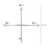 LLAVE CRUZ WOLFPACK 24X27X32X3/4 CAMION