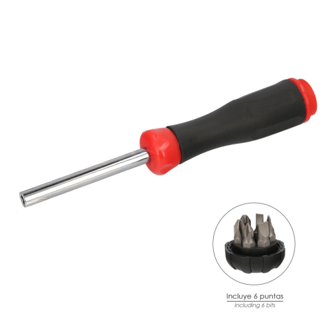 DESTORNILLADOR WOLFP. MAGNETICO 6 Puntas 02324705