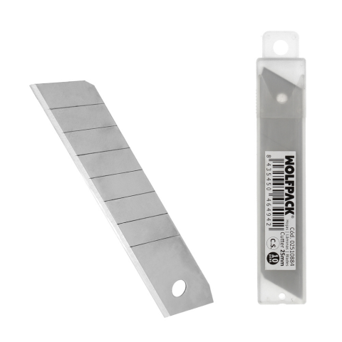 HOJA CUTTER WOLFPACK 25 mm. (Est. 10 hojas)