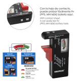 COMPROBADOR DE PILAS WOLFPACK 19090485