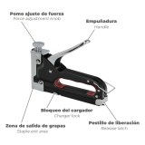 GRAPADORA MANUAL WOLFP. REGULABLE 4/14mm