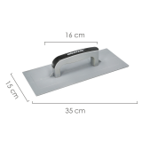 TALOCHA WOLFPACK ABS 350X150 GRIS