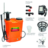 SULFATADORA WOLFPACK BATERIA/MAN. 12V. 16 Lts.