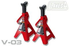 CABALLETES AUTO CLAVESA 3000 KG. ( Jgo. 2 Pzas)