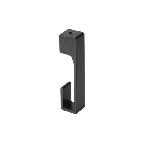 JGO. SOPORTE PARA BARRA MINIMALISTA NEGRA (Pack-2)