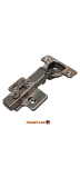 BISAGRA CAJA 35 mm ANTRACITA FRENO 3D RECTA DIVAL.
