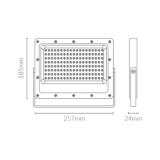 PROYECTOR LED LDV 100W KADO 4000K NEGRO