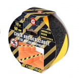CINTA ANTIDESLIZANTE TARGET AMAR/NEGRA 50mm.X10m.