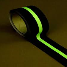 CINTA ANTIDESL. TARGET NEGRA/LUMINISC. 50mm.X5m.