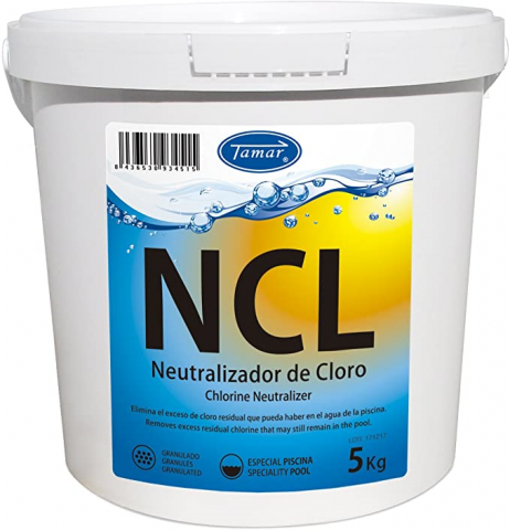 NEUTRALIZADOR CLORO TAMAR NCL 5 Kg.