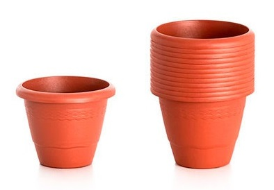 MACETA GARDENIA 38X32 COLOR TERRACOTA
