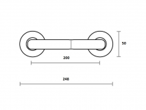 MANILLON DIVALFER ROSETA 610 BRILLO SATINADO
