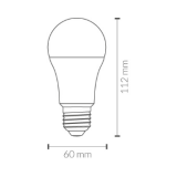 LAMP. LED ESTANDAR E-27 12W 6000K LDV