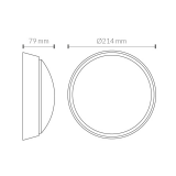 APLIQUE LDV ACRA LED 14W. BLANCO 4000K