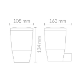 APLIQUE LDV HERCULES BRAZO LED 20W. NEGRO