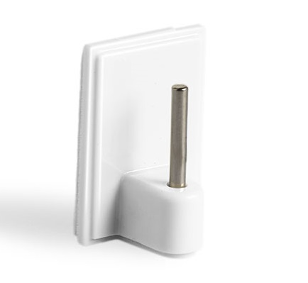 PERCHA ADH. KOPPELS P1002B BCO. (Blister- 4)