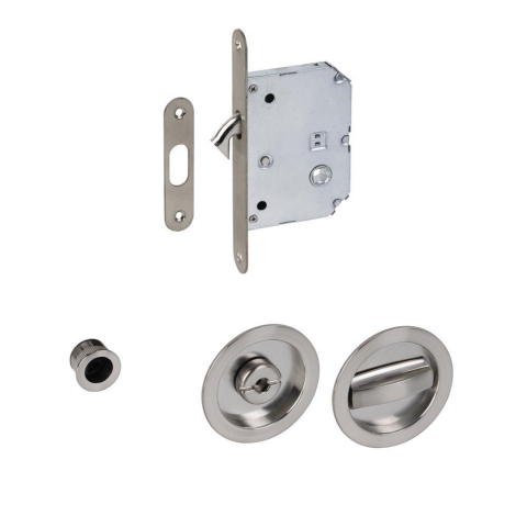 KIT PUERTA CORRED. CONDENA CROMO BRILLO