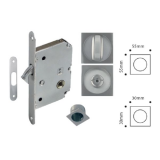 KIT PUERTA CORRED. CONDENA CUAD. NIQUEL