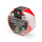 CINTA SEÑAL. ADHESIVA TARGET 33mX50mm ROJA/BLANCA