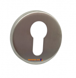 BOCALLAVE LISO ROSETA CANTO RECTO INOX.