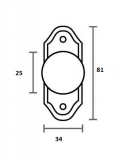 TIRADOR MALETERO ESTERIBAR 7400 CUERO