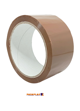 CINTA PRECINTO MARRON 48mmX66m POL. ACRI. MOVAC