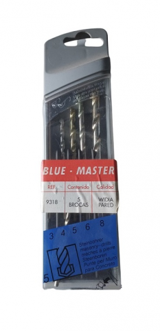 ESTUCHE BROCA PARED REF.9318 ( Pack-5)