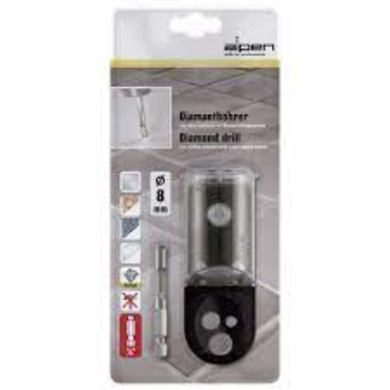 BROCA DIAMANTE ALPEN C/DEP. AGUA 06 mm.